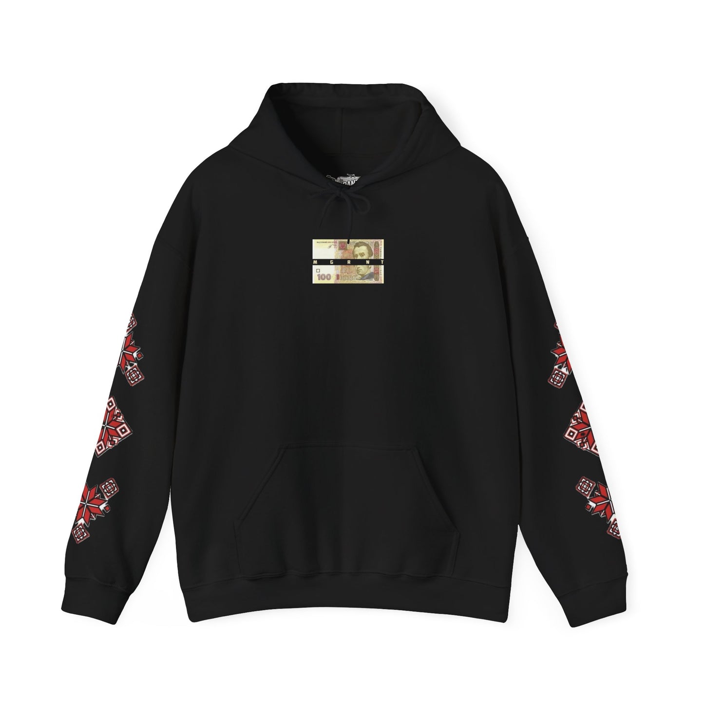Native-Inspired Floral Headdress Vishivanka Hoodie —