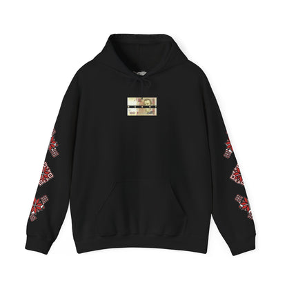 Native-Inspired Floral Headdress Vishivanka Hoodie —