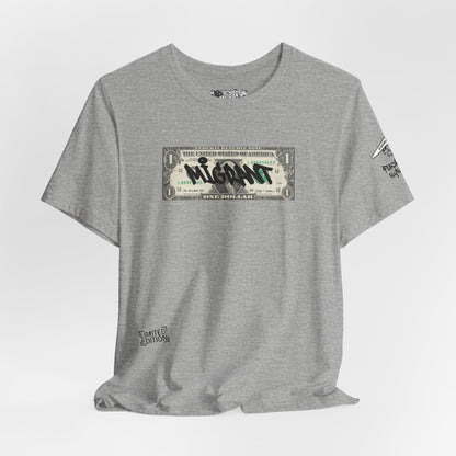 Money Graffiti Tee — 'I'm Not What I Was' Graphic Shirt
