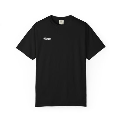 T-Shirt — Statue of Liberty Graphic Tee with Red Script "I'm Not Worried" Back Print
