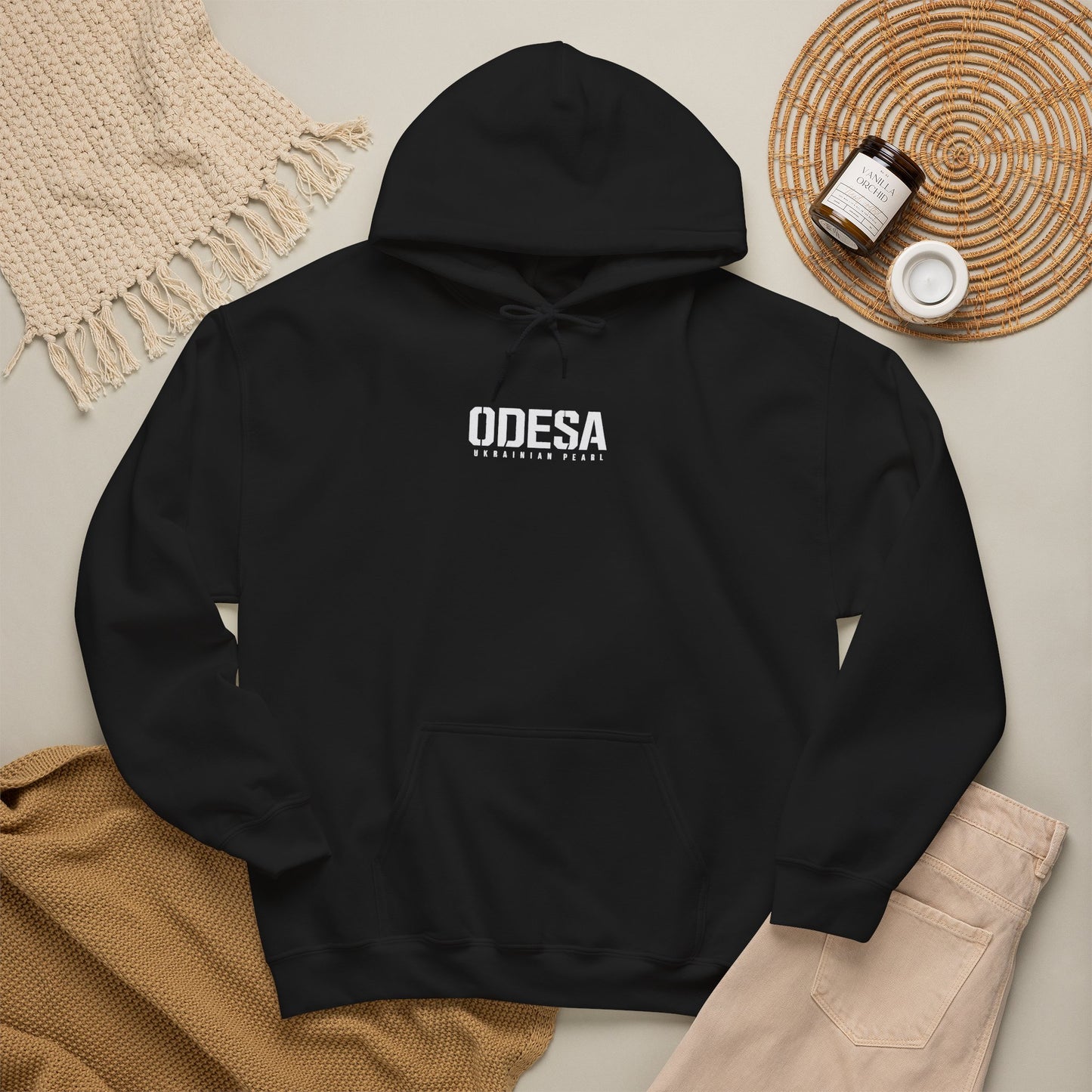 Odesa Cityscape Hoodie — Vintage Monument Photo Graphic Sweatshirt