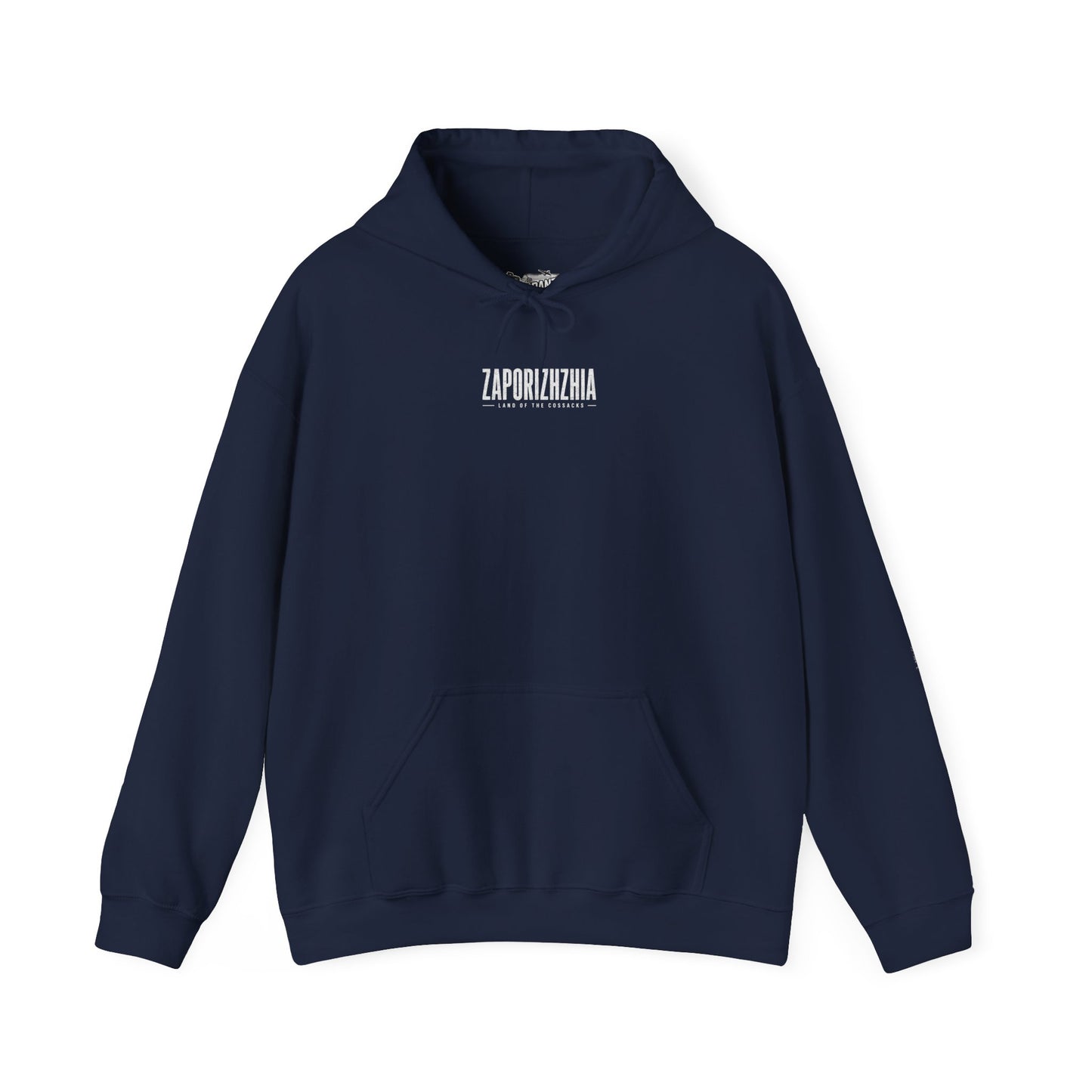 Zaporizhzhia Hoodie – Vintage Cityscape War Relief Design
