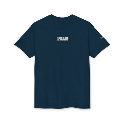 Zaporizhzhia Graphic T-Shirt — "Land of the Cossacks" Vintage Storm Design