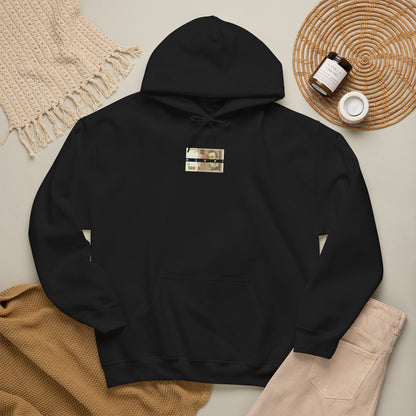 Urban Photo Hoodie — "Leave the Glass and Home" High-Rise City Graphic Hoodie