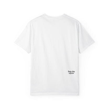 T-Shirt — 'Stay True' Graffiti Skate Tee with 'Fuck the System' Back Accent