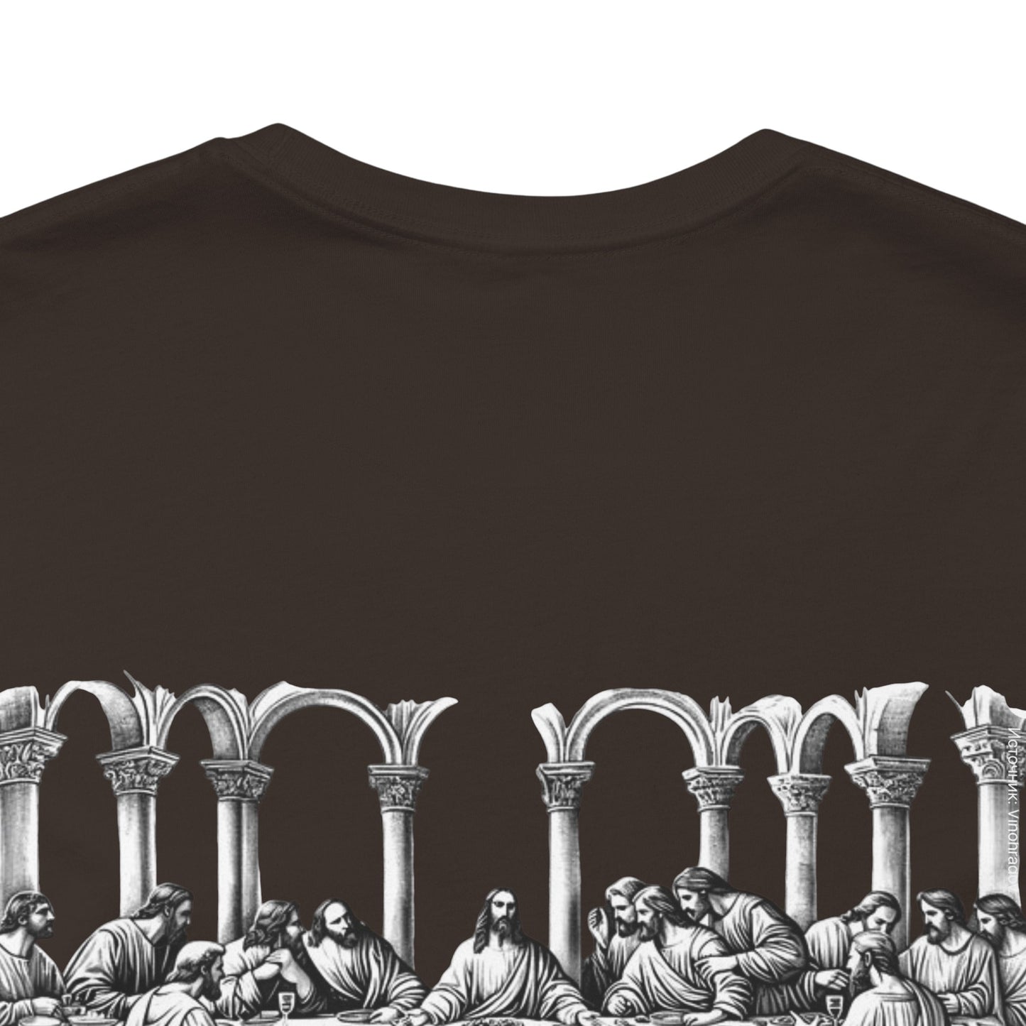 Statue of Liberty Angel Tee — 'MIGRANTS' Dollar Graphic Short Sleeve