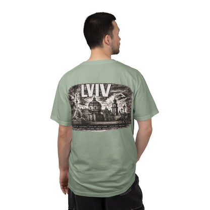 Lviv Vintage Cityscape T‑Shirt