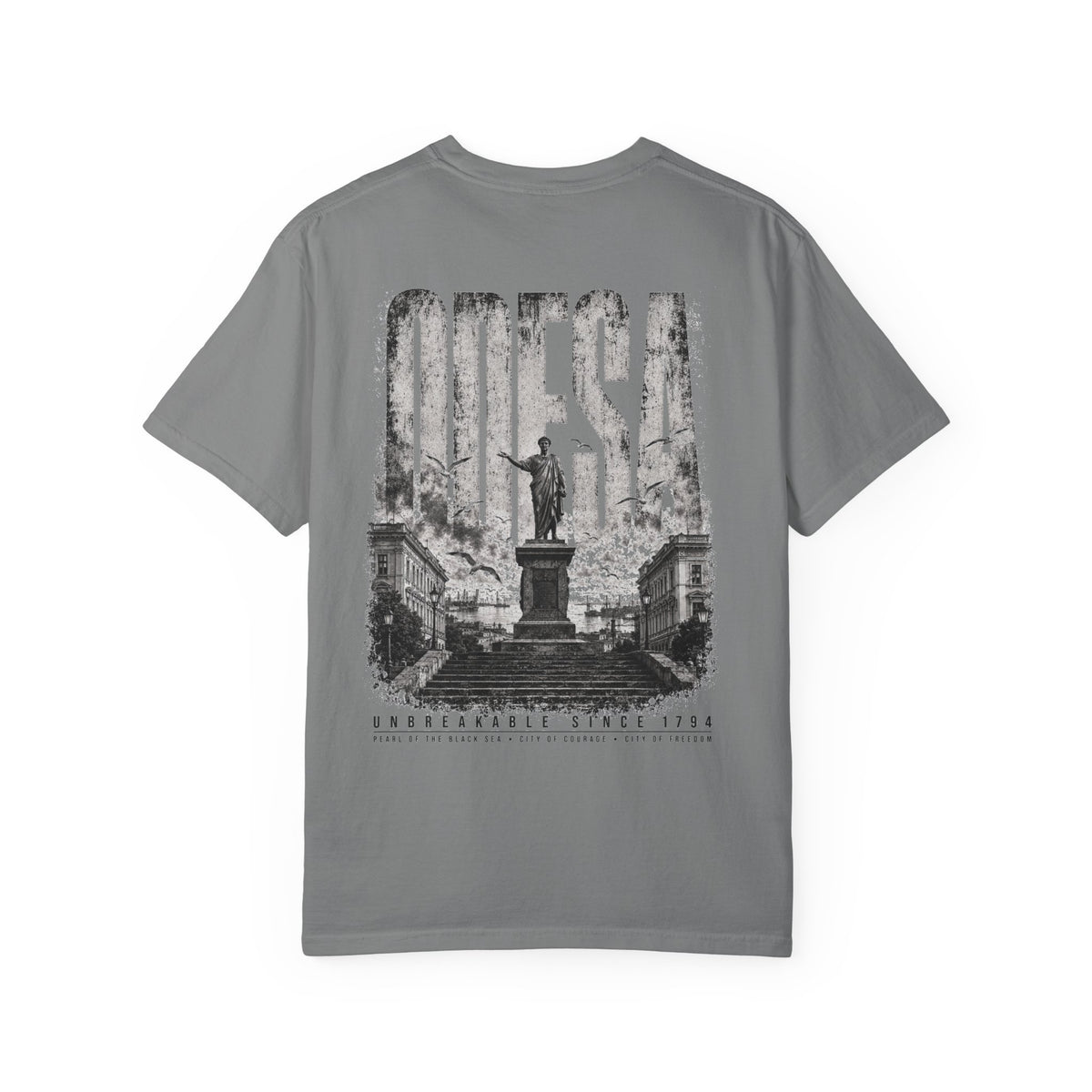 Odessa Cityscape T-Shirt — Vintage Monument Graphic Tee