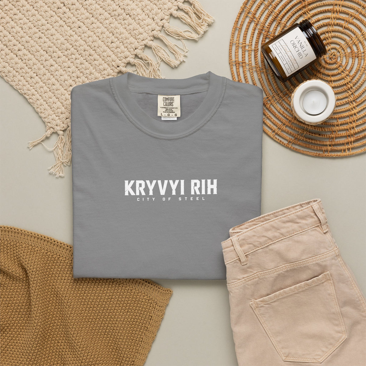 Kryvyi Rih Cityscape T-Shirt — Ukrainian Landmark Graphic Tee