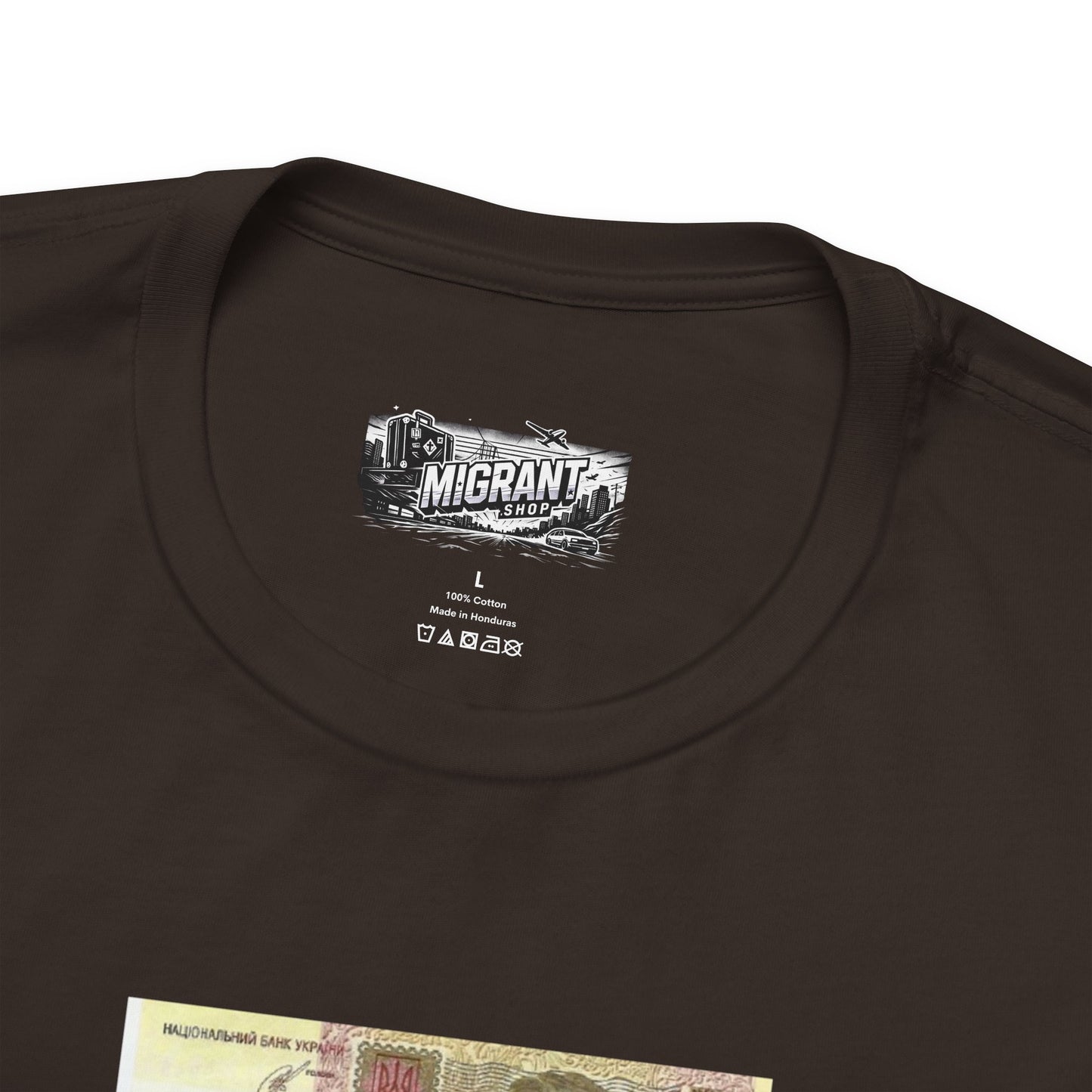 Ukrainian Limited Edition Tee — Patriotic 100 Hryvnia Design