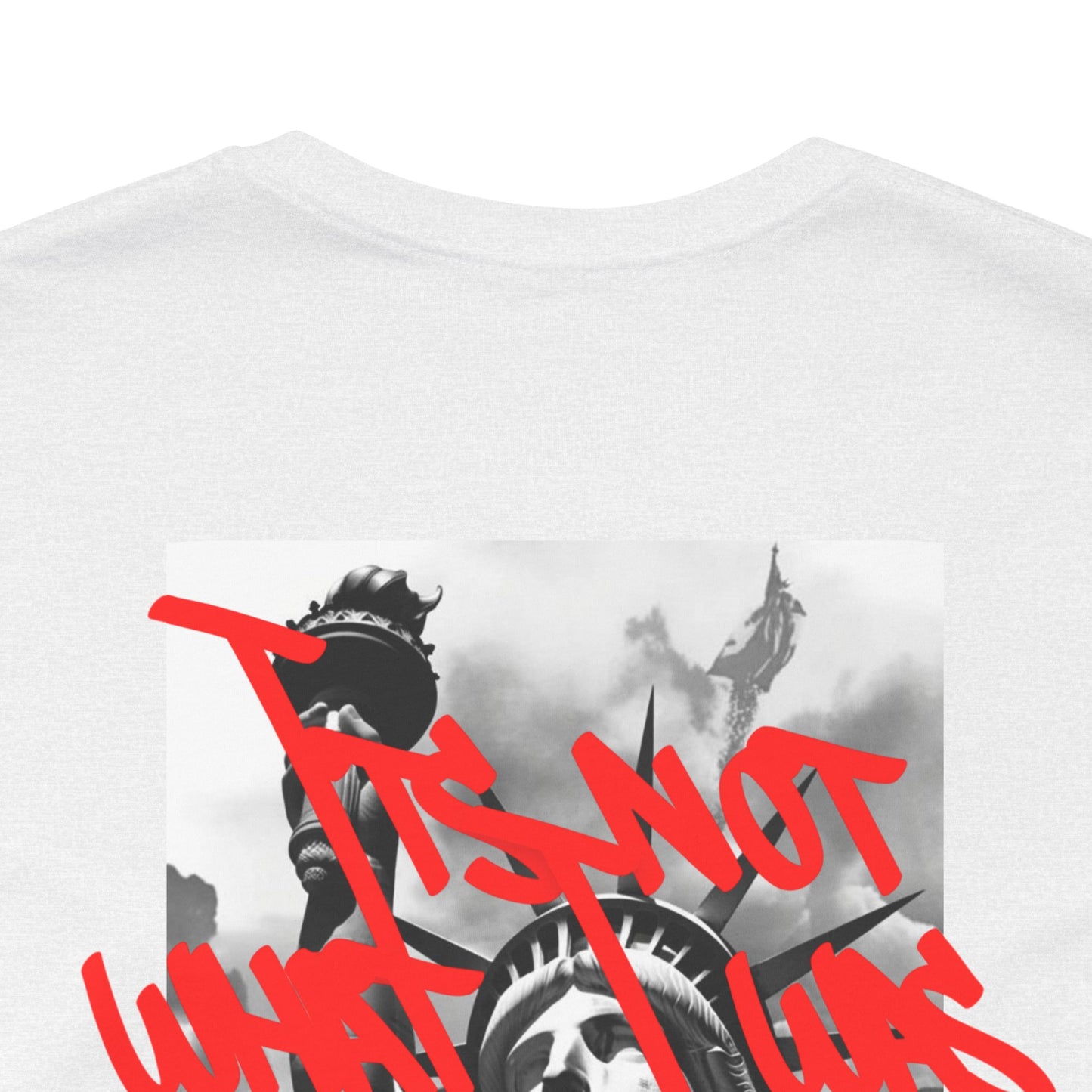 Money Graffiti Tee — 'I'm Not What I Was' Graphic Shirt