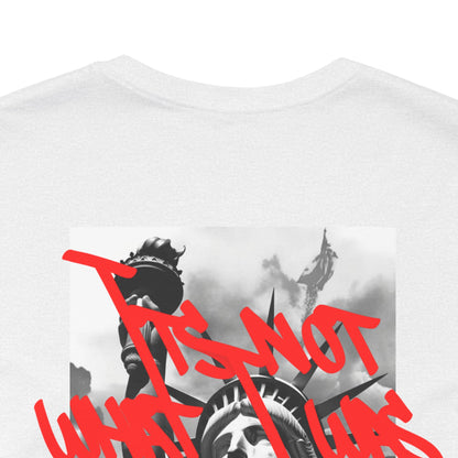 Money Graffiti Tee — 'I'm Not What I Was' Graphic Shirt