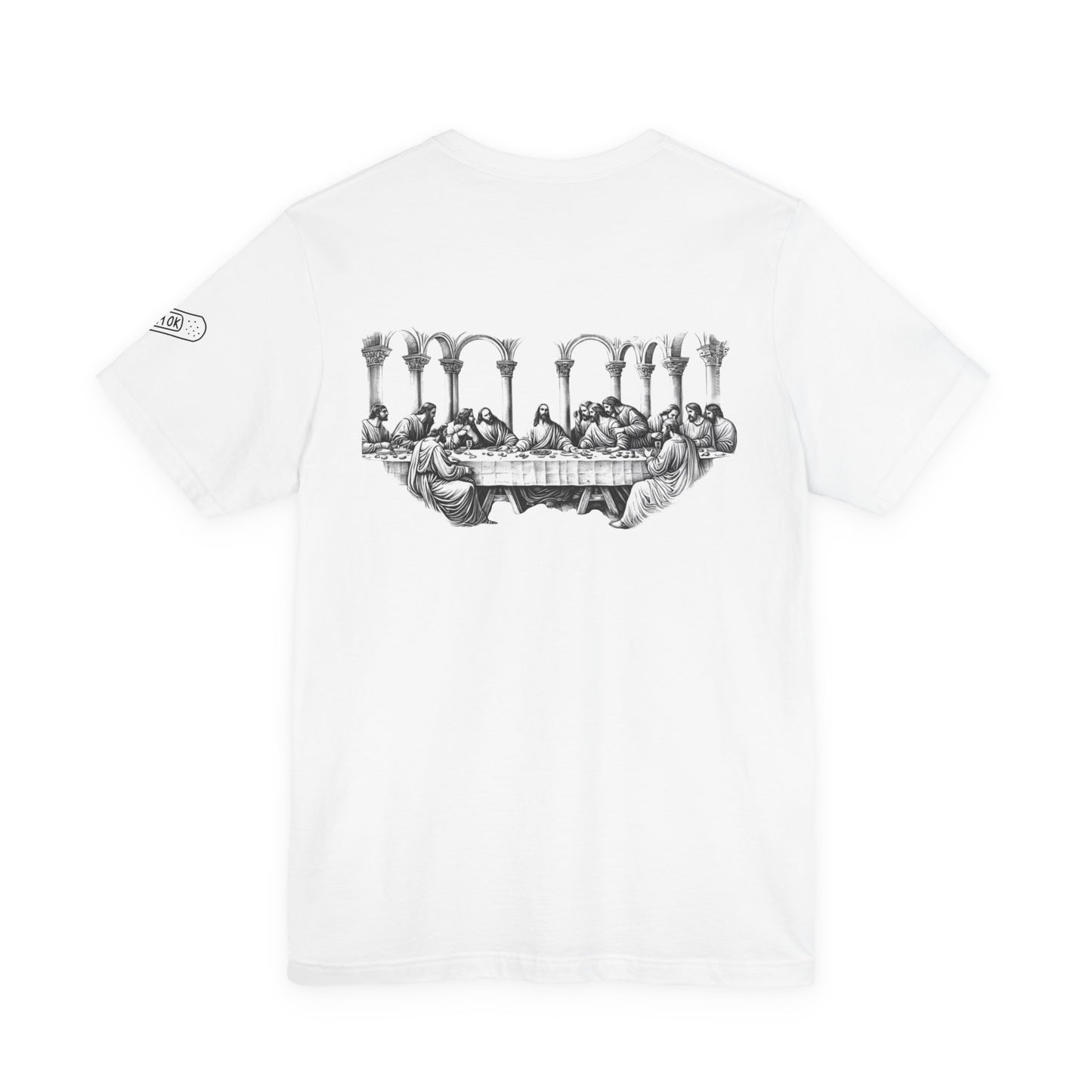 Statue of Liberty Angel Tee — 'MIGRANTS' Dollar Graphic Short Sleeve