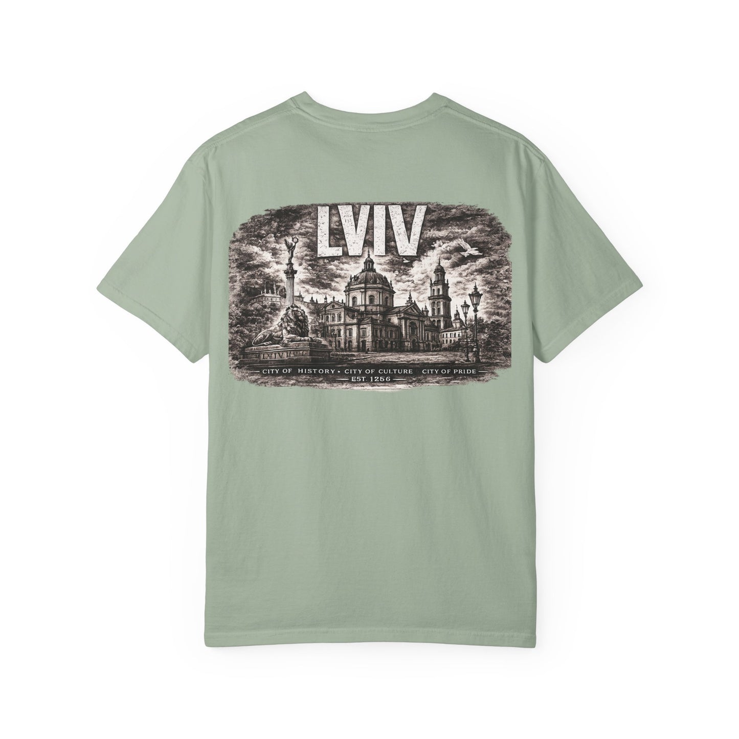 Lviv Vintage Cityscape T‑Shirt