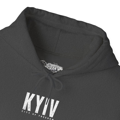 Kiev City of Freedom Hoodie — Kyiv Skyline Graphic Sweatshirt