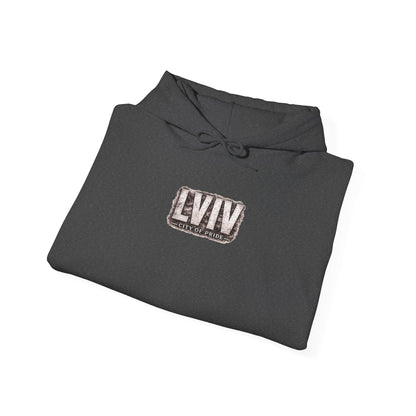Lviv Vintage Cityscape Hoodie
