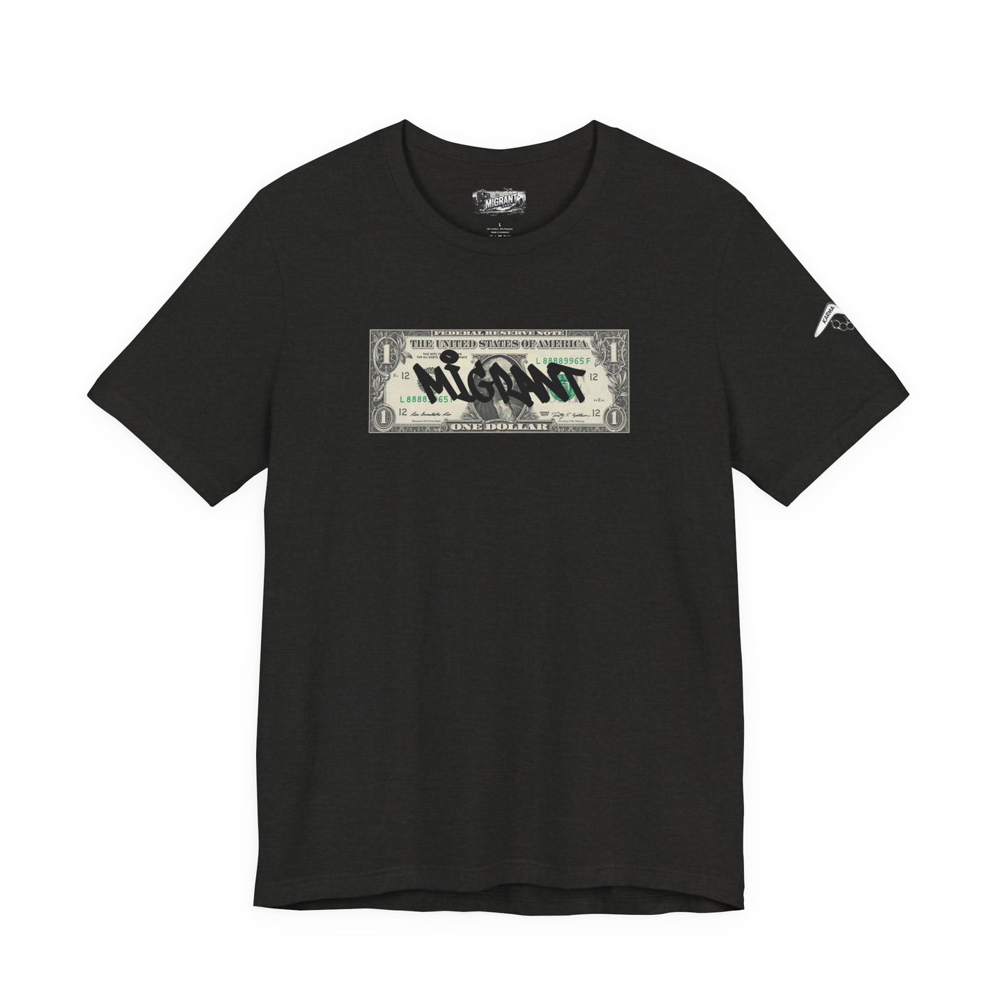 Money Graffiti Tee — 'I'm Not What I Was' Graphic Shirt
