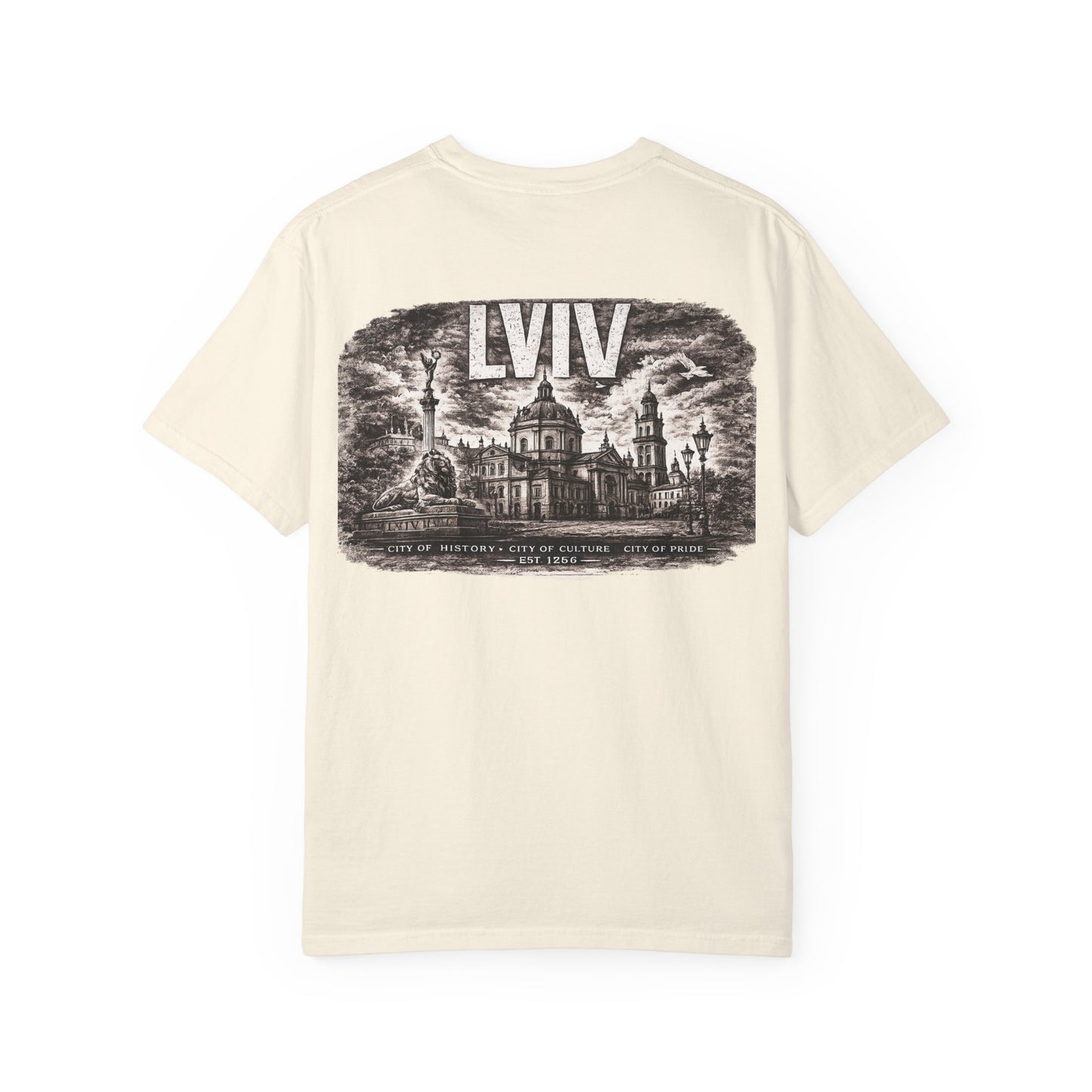 Lviv Vintage Cityscape T‑Shirt
