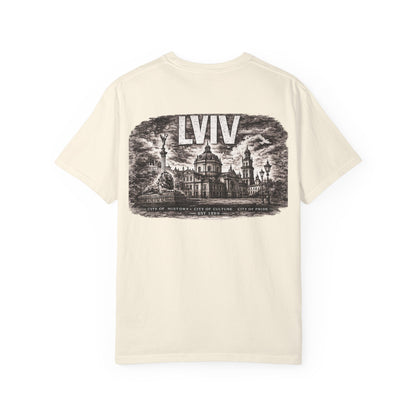 Lviv Vintage Cityscape T‑Shirt