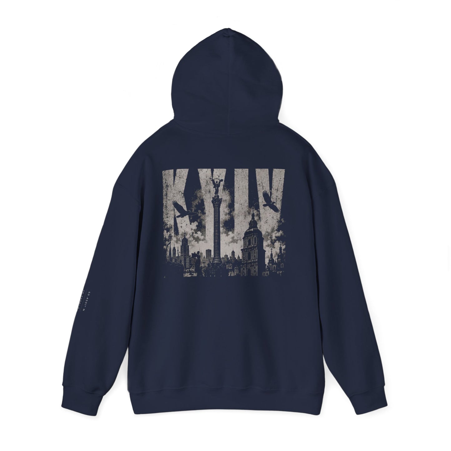 Kiev City of Freedom Hoodie — Kyiv Skyline Graphic Sweatshirt