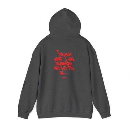 Urban Photo Hoodie — "Leave the Glass and Home" High-Rise City Graphic Hoodie