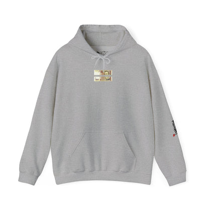 Urban Photo Hoodie — "Leave the Glass and Home" High-Rise City Graphic Hoodie