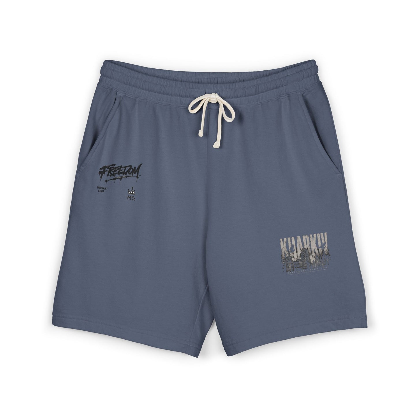 Garment-Dyed Fleece Sweat Shorts — Vintage Athletic Casual