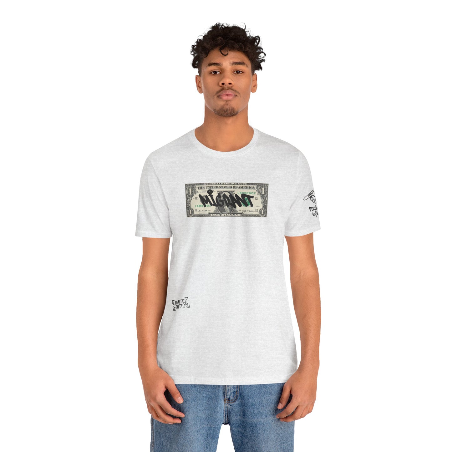 Money Graffiti Tee — 'I'm Not What I Was' Graphic Shirt