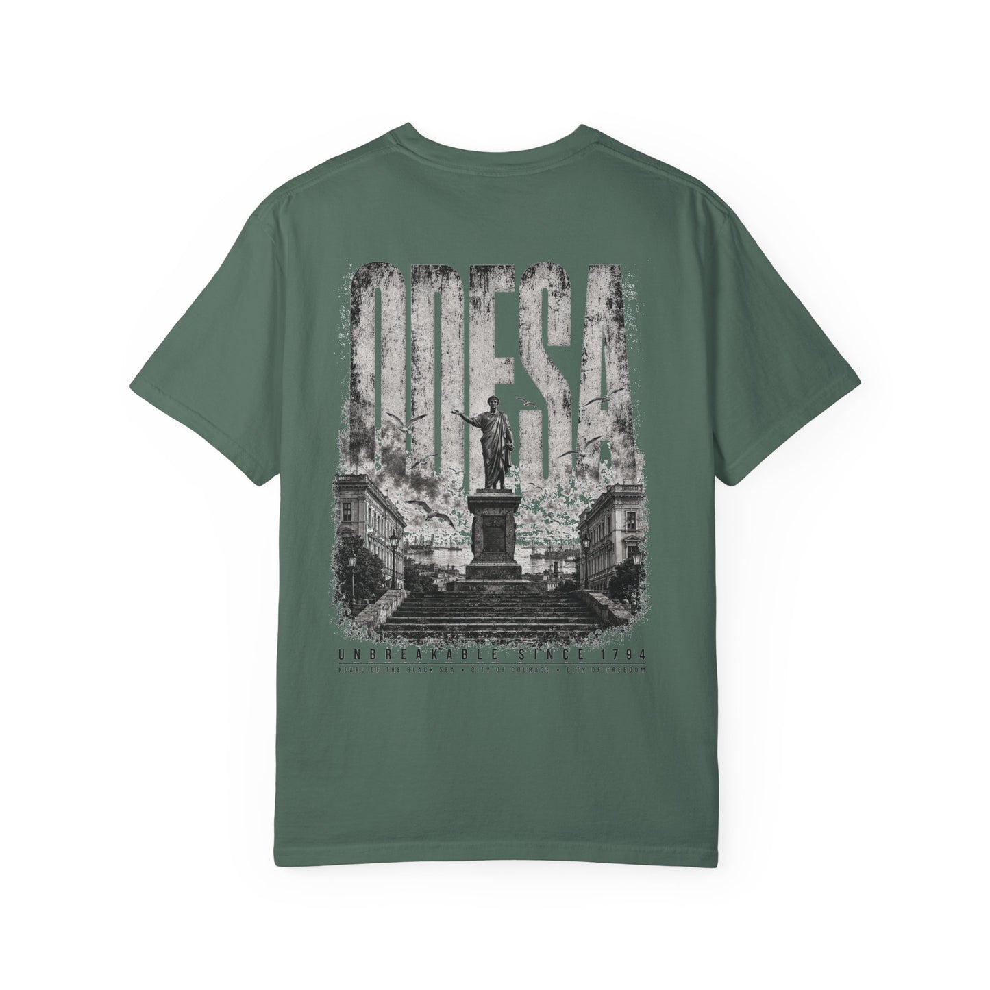 Odessa Cityscape T-Shirt — Vintage Monument Graphic Tee