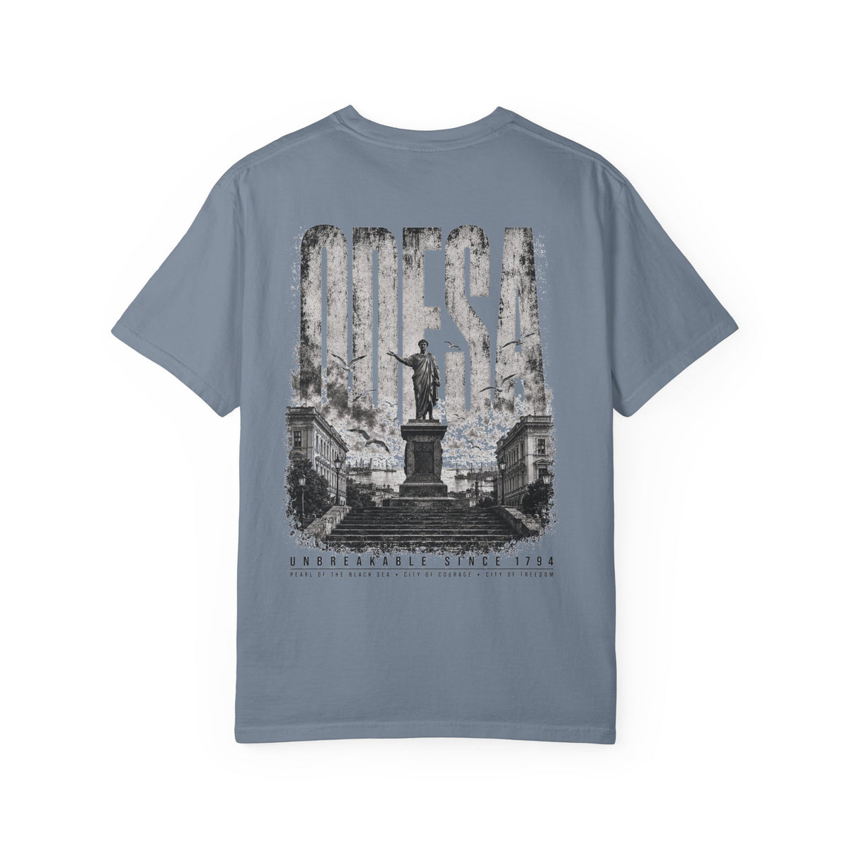 Odessa Cityscape T-Shirt — Vintage Monument Graphic Tee