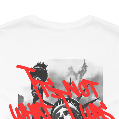 Money Graffiti Tee — 'I'm Not What I Was' Graphic Shirt