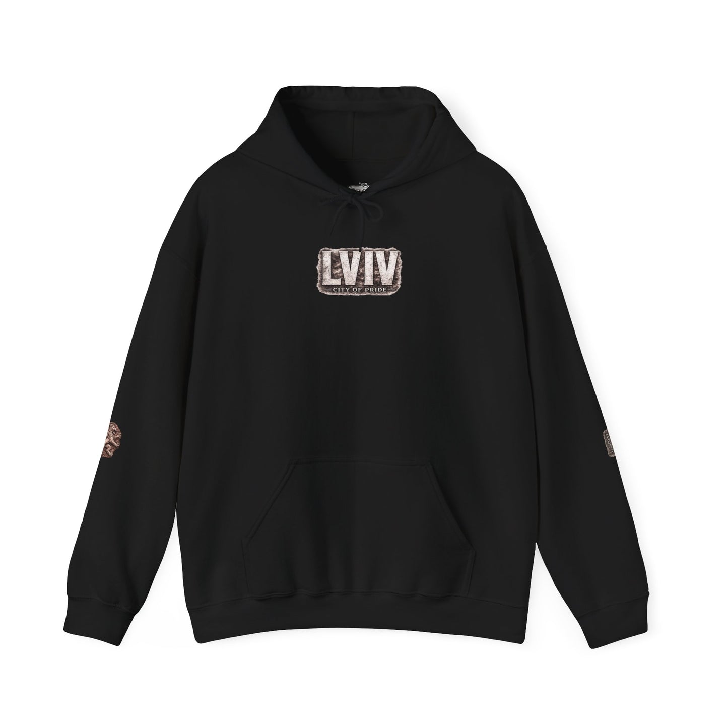 Lviv Vintage Cityscape Hoodie