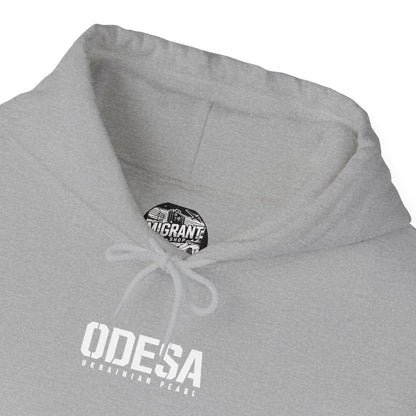 Odesa Cityscape Hoodie — Vintage Monument Photo Graphic Sweatshirt