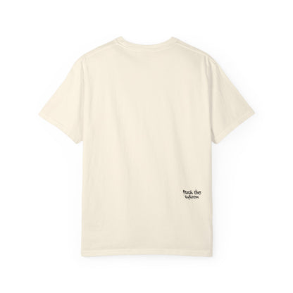 T-Shirt — 'Stay True' Graffiti Skate Tee with 'Fuck the System' Back Accent