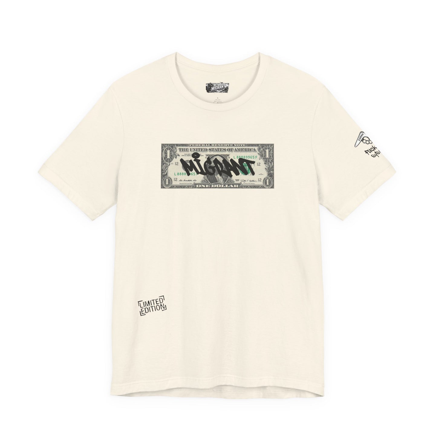 Money Graffiti Tee — 'I'm Not What I Was' Graphic Shirt