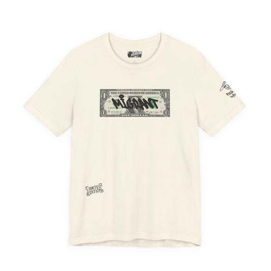 Money Graffiti Tee — 'I'm Not What I Was' Graphic Shirt