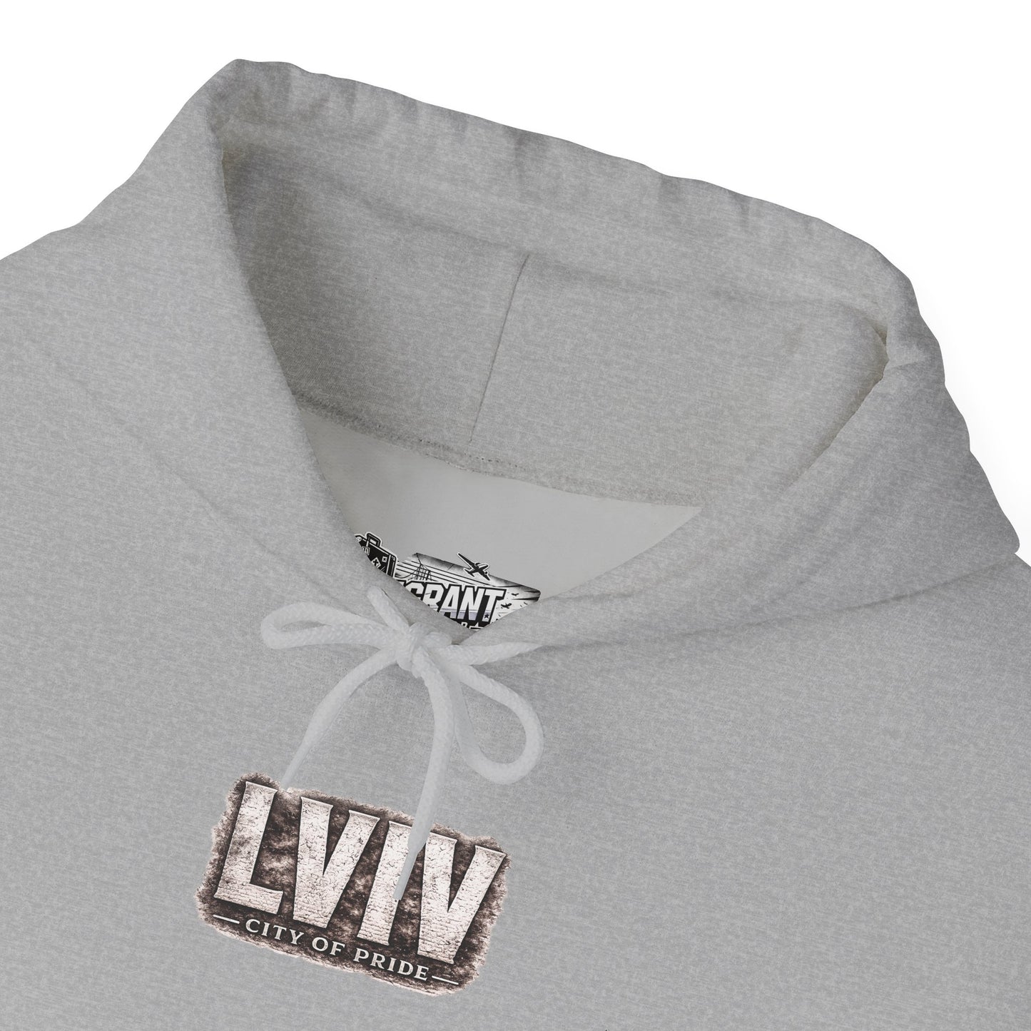 Lviv Vintage Cityscape Hoodie
