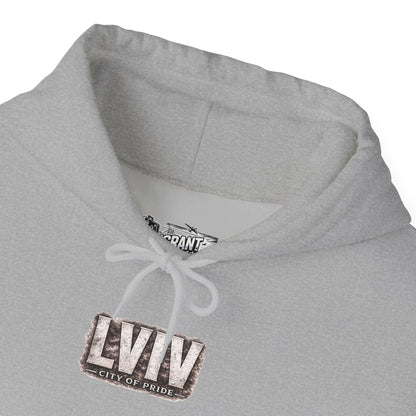 Lviv Vintage Cityscape Hoodie