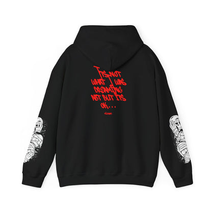 Hoodie — "I'm Not What I Was" Graphic Streetwear Pullover