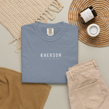Kherson City T-Shirt — Vintage Monument Graphic Tee