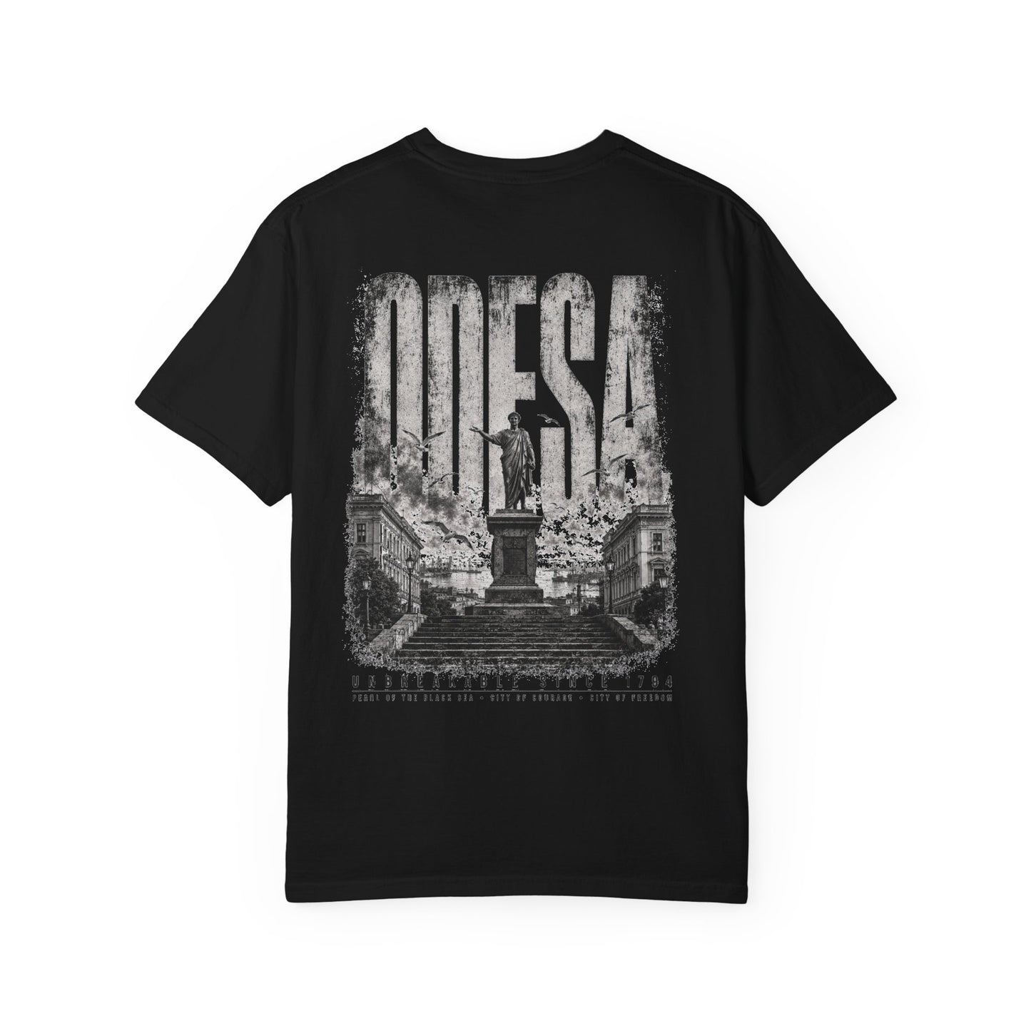 Odessa Cityscape T-Shirt — Vintage Monument Graphic Tee