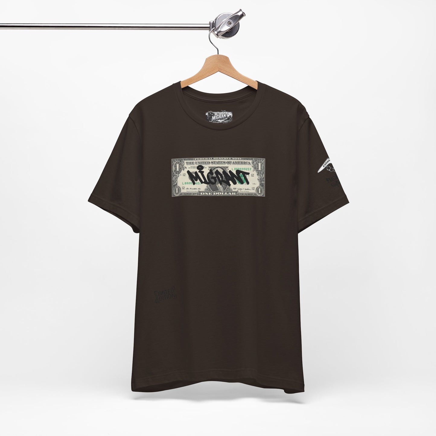 Money Graffiti Tee — 'I'm Not What I Was' Graphic Shirt