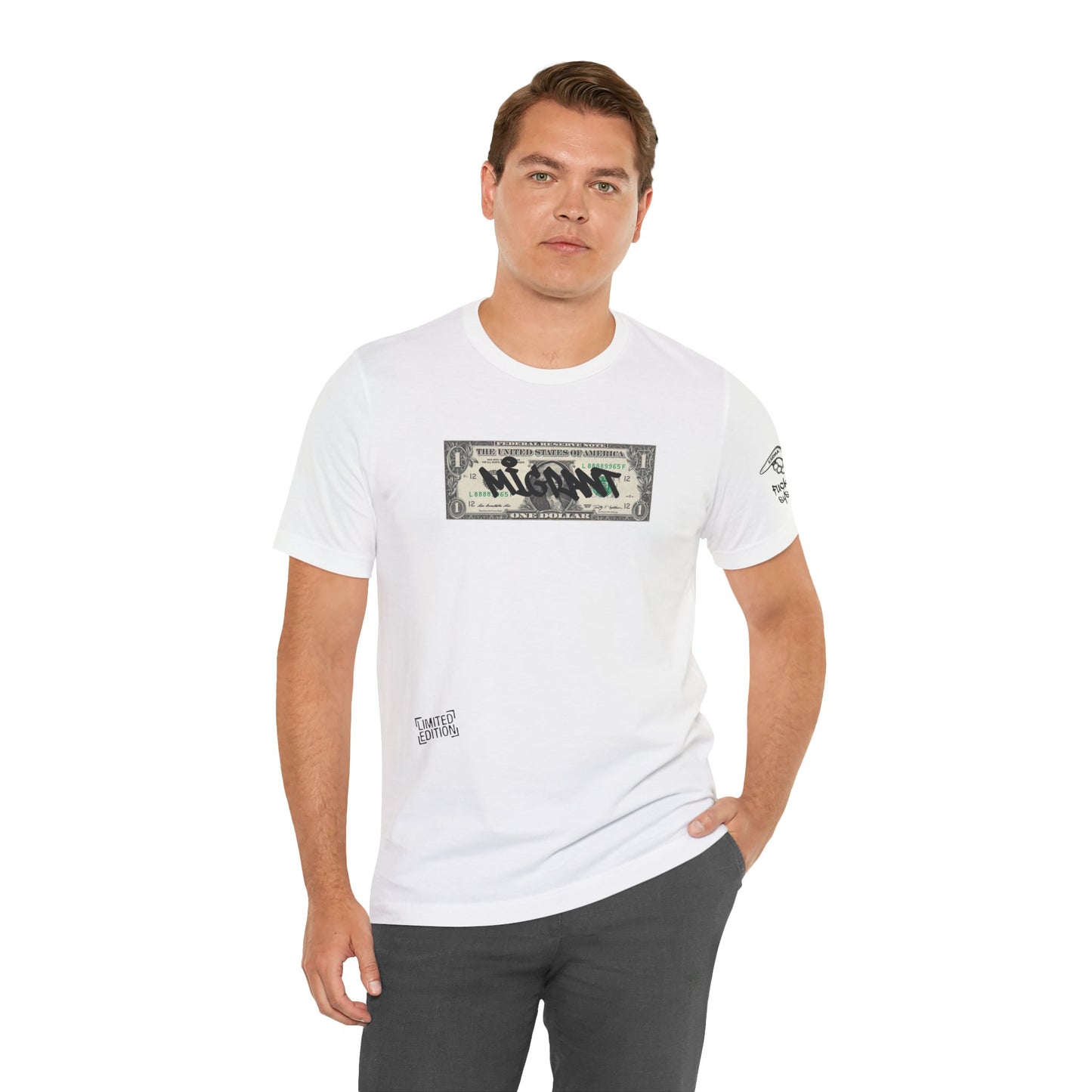 Money Graffiti Tee — 'I'm Not What I Was' Graphic Shirt