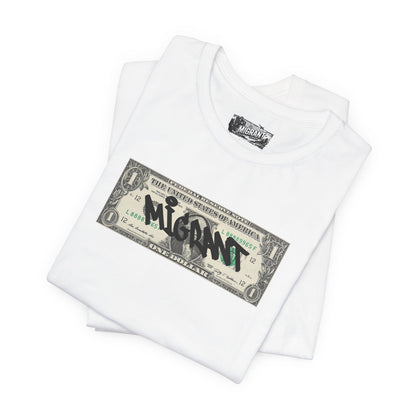 Money Graffiti Tee — 'I'm Not What I Was' Graphic Shirt