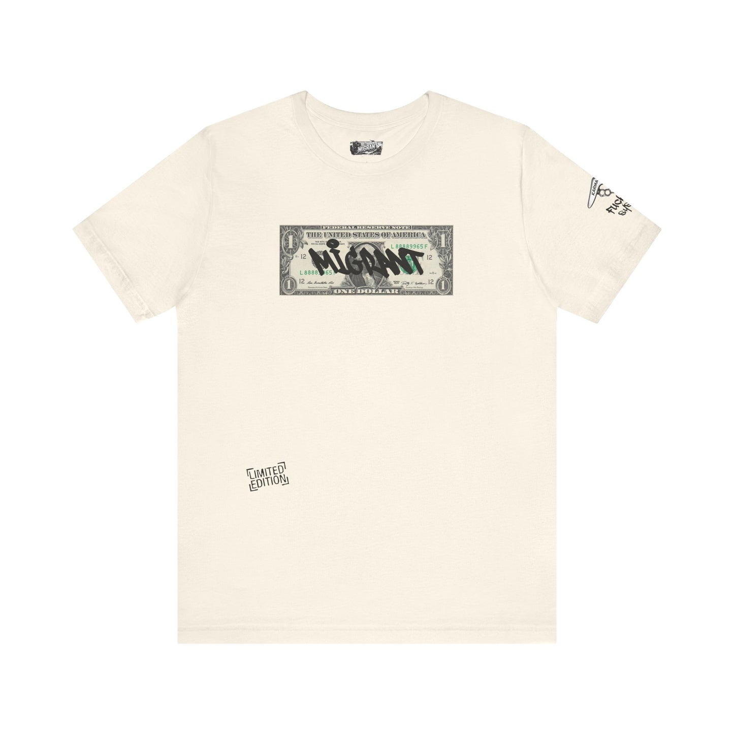 Money Graffiti Tee — 'I'm Not What I Was' Graphic Shirt