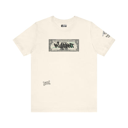 Money Graffiti Tee — 'I'm Not What I Was' Graphic Shirt