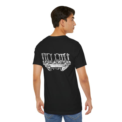 Statue of Liberty Angel Tee — 'MIGRANTS' Dollar Graphic Short Sleeve