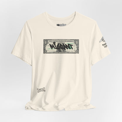 Money Graffiti Tee — 'I'm Not What I Was' Graphic Shirt