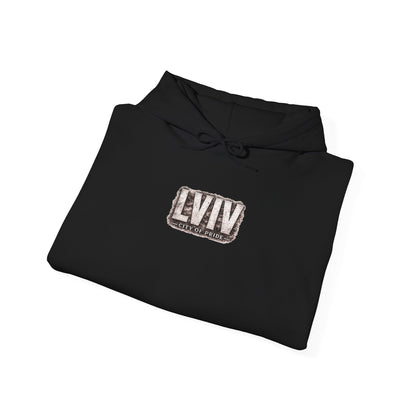 Lviv Vintage Cityscape Hoodie