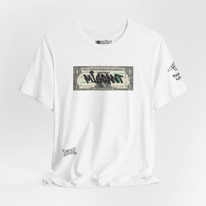Money Graffiti Tee — 'I'm Not What I Was' Graphic Shirt